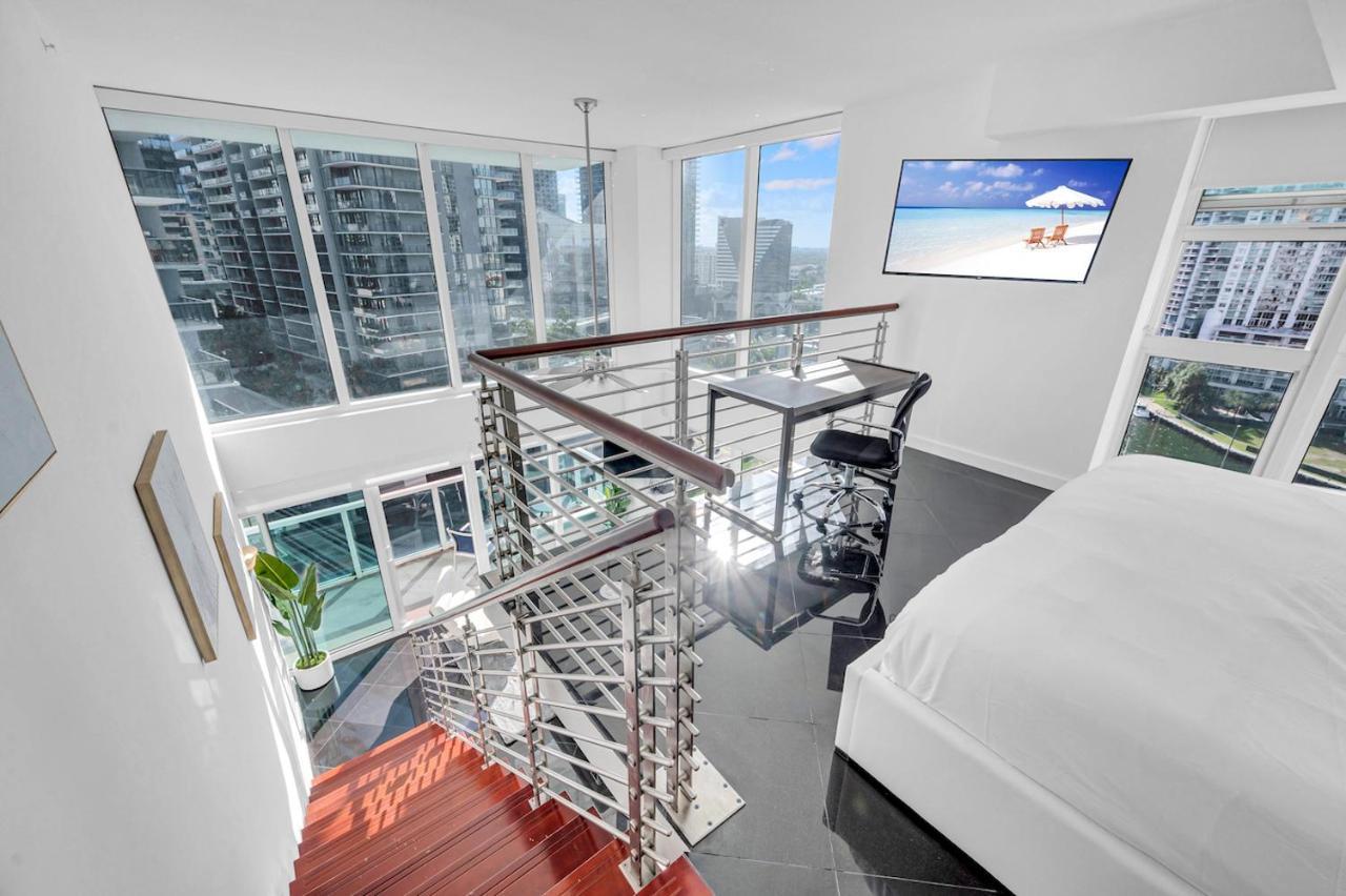 Iconic 2 Bedroom Loft Brickell-Stunning Views Miami Esterno foto