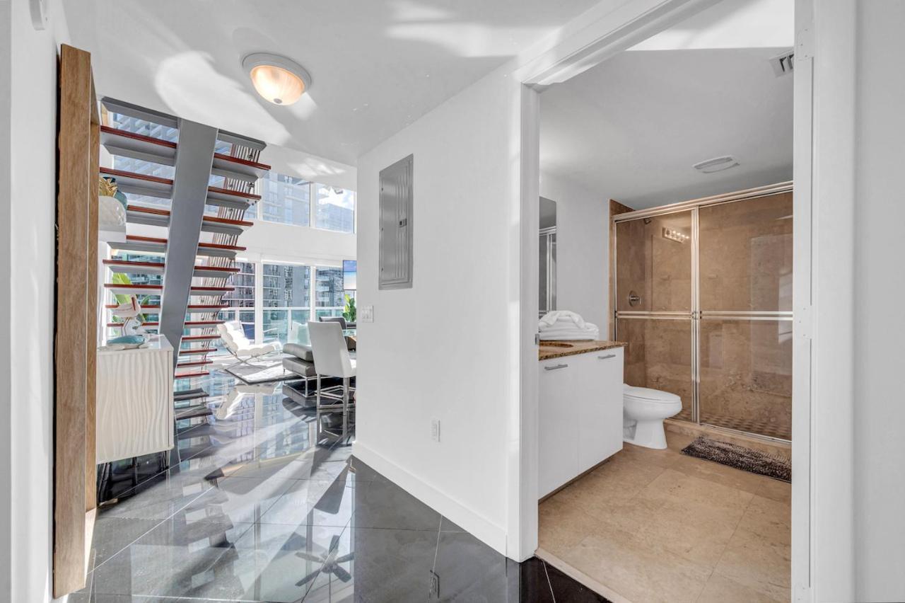Iconic 2 Bedroom Loft Brickell-Stunning Views Miami Esterno foto