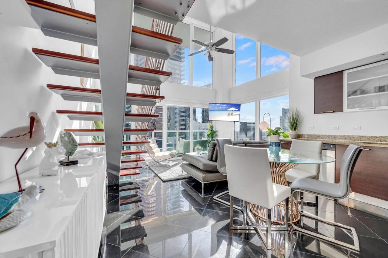 Iconic 2 Bedroom Loft Brickell-Stunning Views Miami Esterno foto